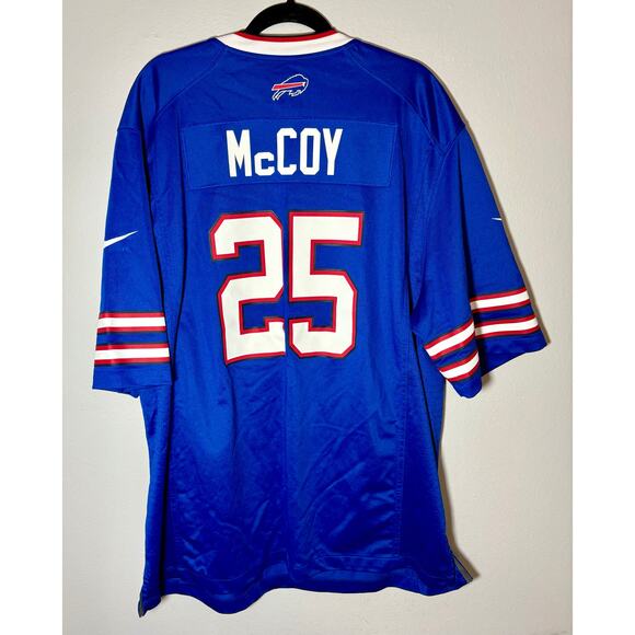 Buffalo Bills LeSean “Shady” McCoy #25 Blue Nike On Field Jersey Sz XXL - Picture 9 of 13